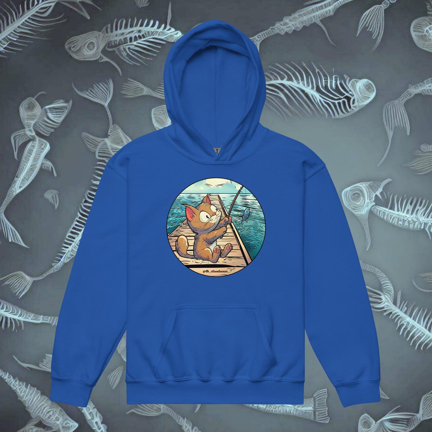 FisherCat - Unisex Youth Heavy Blend Hoodie, front image